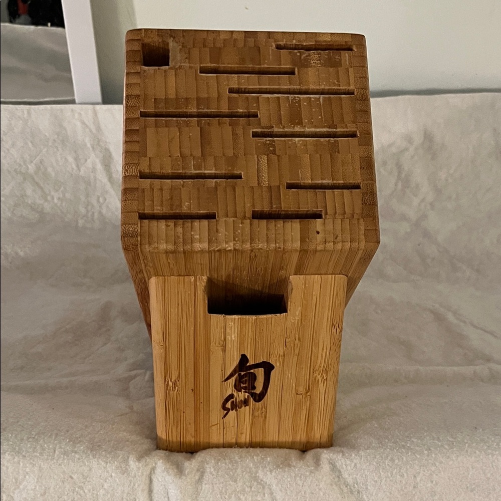 Shun Bamboo Knife Block